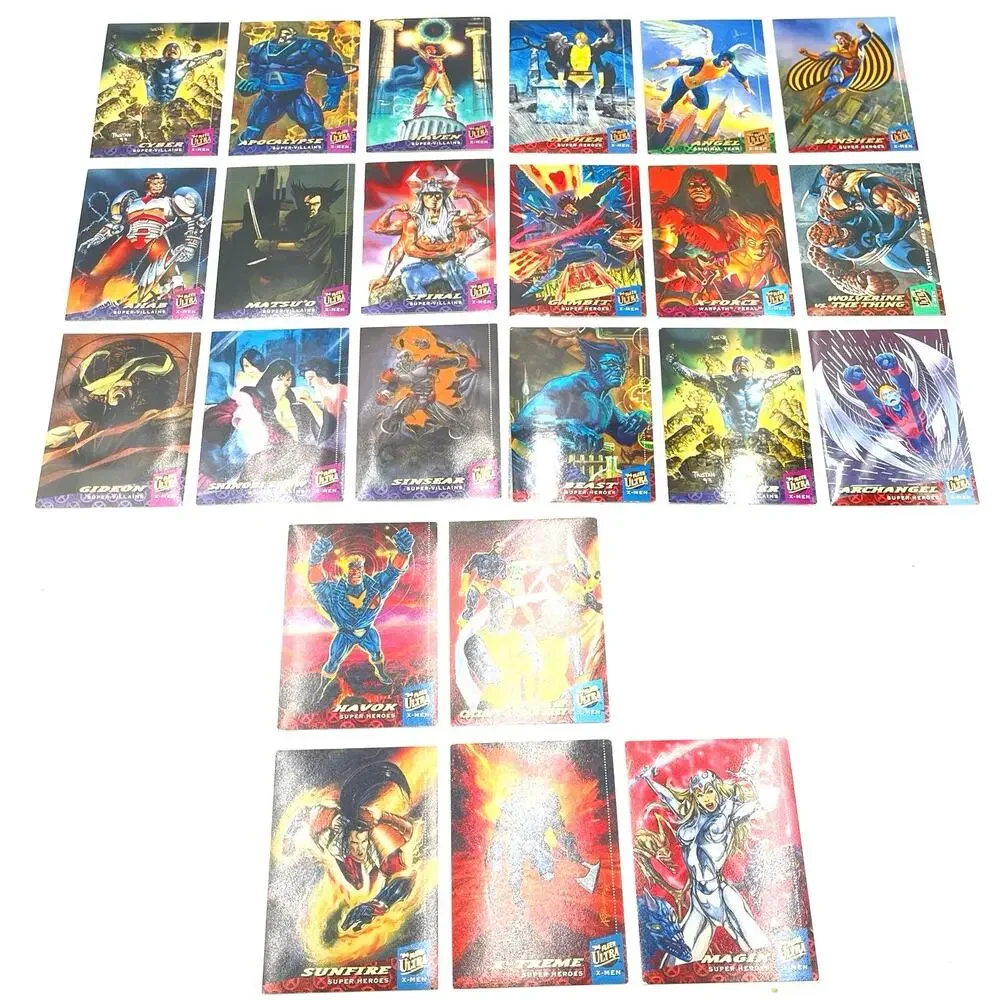 1994 Fleer Ultra Marvel X-men Trading Cards Lot of 23